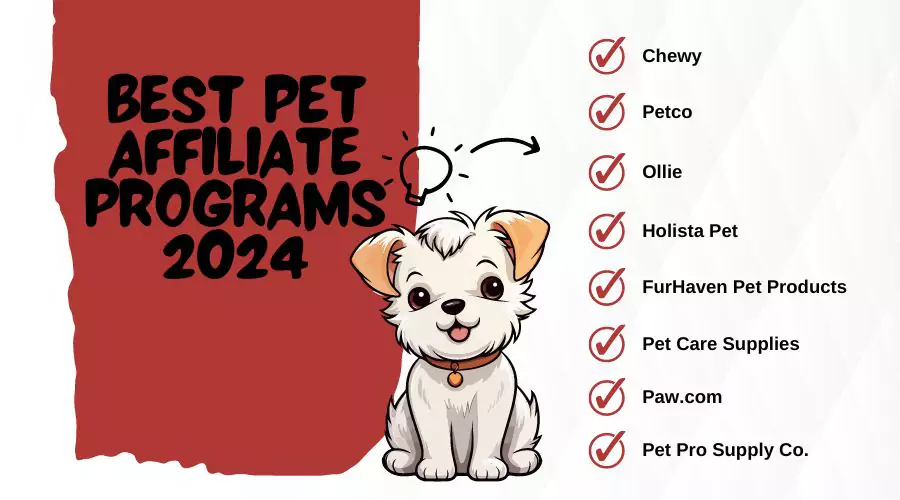 Best Pet Affiliate Programs 2024