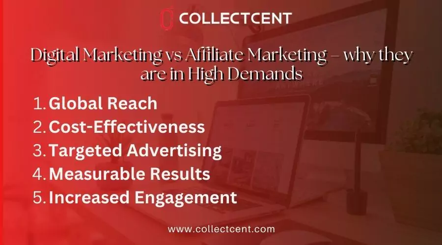 Digital Marketing vs Affiliate Marketing – why they are in High Demands